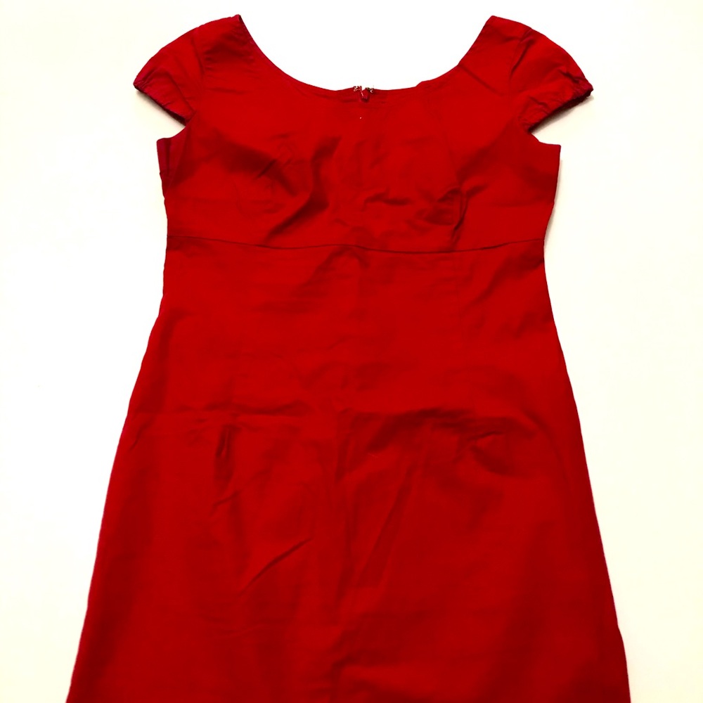 RED STRETCH DRESS - Picture 7 of 14